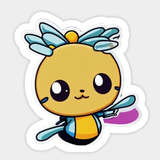 Funny Bee #1 Sticker